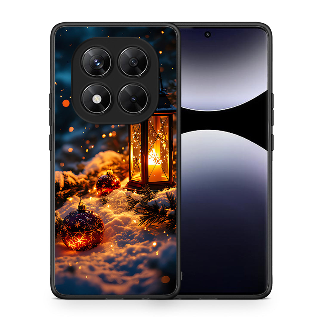 Θήκη Xiaomi Redmi Note 14 Pro 5G / Poco X7 Christmas Ornaments από τη Smartfits με σχέδιο στο πίσω μέρος και μαύρο περίβλημα | Xiaomi Redmi Note 14 Pro 5G / Poco X7 Christmas Ornaments case with colorful back and black bezels