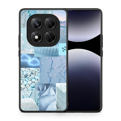 Θήκη Xiaomi Redmi Note 14 Pro 5G / Poco X7 Ciel Aesthetic Collage από τη Smartfits με σχέδιο στο πίσω μέρος και μαύρο περίβλημα | Xiaomi Redmi Note 14 Pro 5G / Poco X7 Ciel Aesthetic Collage case with colorful back and black bezels