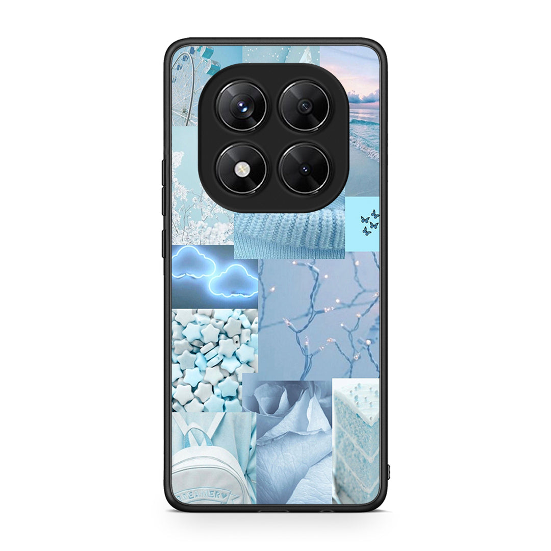 Xiaomi Redmi Note 14 Pro 5G / Poco X7 Ciel Aesthetic Collage θήκη από τη Smartfits με σχέδιο στο πίσω μέρος και μαύρο περίβλημα | Smartphone case with colorful back and black bezels by Smartfits