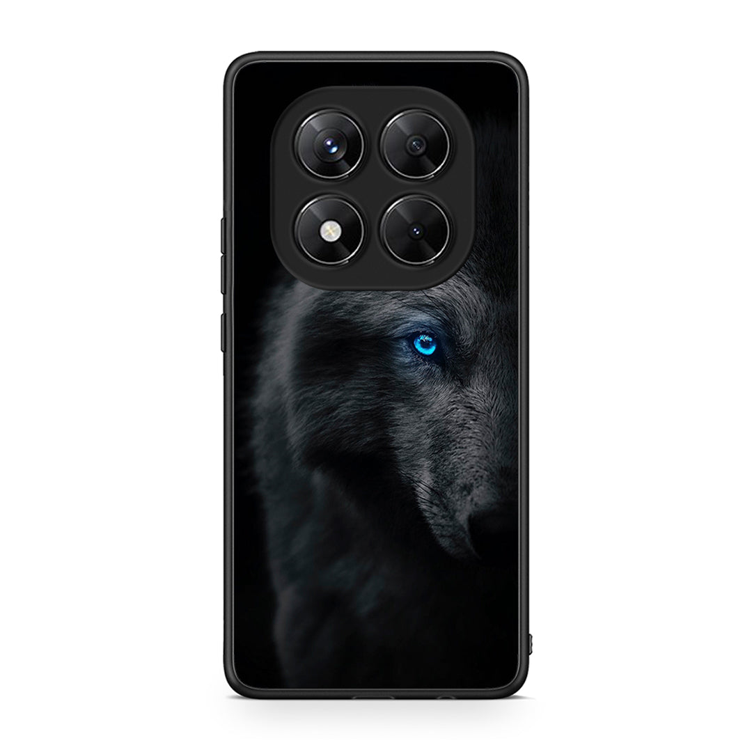 Xiaomi Redmi Note 14 Pro 5G / Poco X7 Dark Wolf θήκη από τη Smartfits με σχέδιο στο πίσω μέρος και μαύρο περίβλημα | Smartphone case with colorful back and black bezels by Smartfits