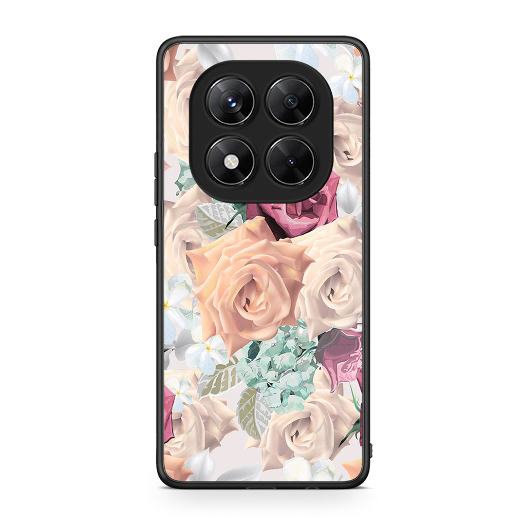99 - Xiaomi Redmi Note 14 Pro 5G / Poco X7 Bouquet Floral case, cover, bumper