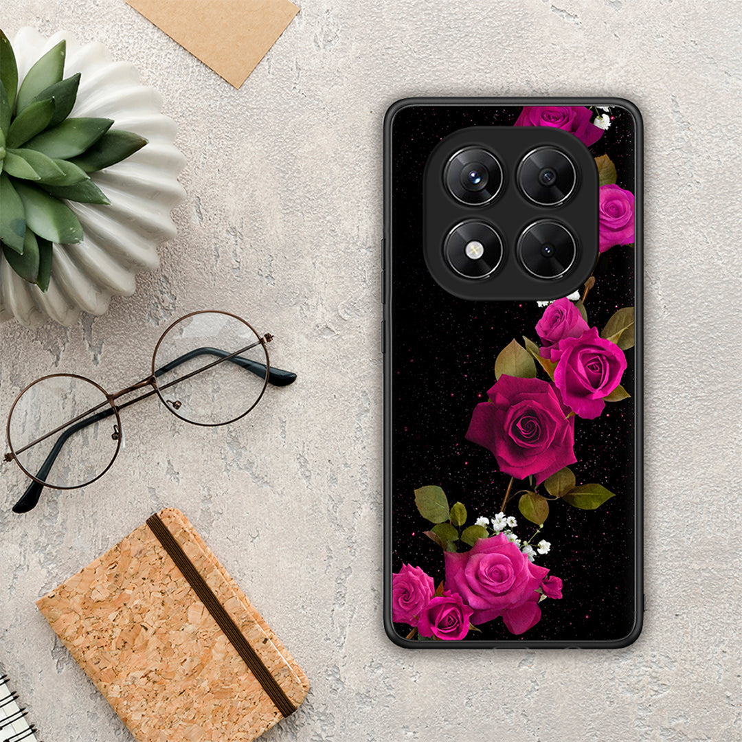 Flower Red Roses - Xiaomi Redmi Note 14 Pro 5G / Poco X7 θήκη
