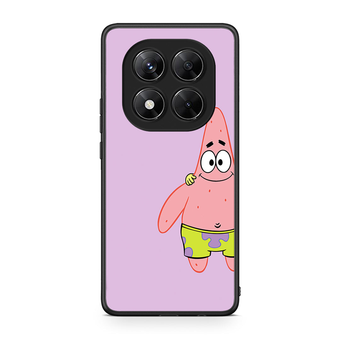 Xiaomi Redmi Note 14 Pro 5G / Poco X7 Friends Patrick θήκη από τη Smartfits με σχέδιο στο πίσω μέρος και μαύρο περίβλημα | Smartphone case with colorful back and black bezels by Smartfits