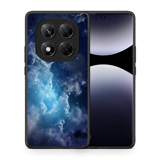 Θήκη Xiaomi Redmi Note 14 Pro 5G / Poco X7 Blue Sky Galaxy από τη Smartfits με σχέδιο στο πίσω μέρος και μαύρο περίβλημα | Xiaomi Redmi Note 14 Pro 5G / Poco X7 Blue Sky Galaxy case with colorful back and black bezels