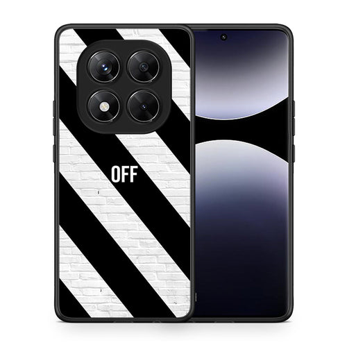 Θήκη Xiaomi Redmi Note 14 Pro 5G / Poco X7 Get Off από τη Smartfits με σχέδιο στο πίσω μέρος και μαύρο περίβλημα | Xiaomi Redmi Note 14 Pro 5G / Poco X7 Get Off case with colorful back and black bezels