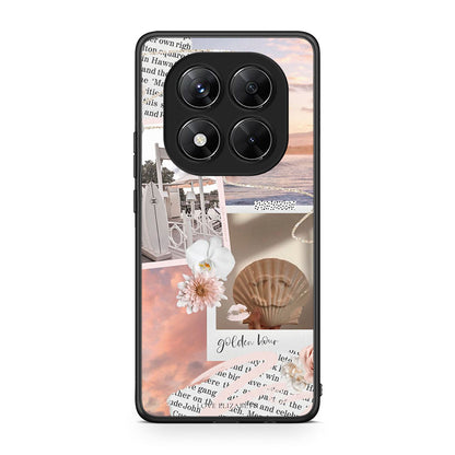 Xiaomi Redmi Note 14 Pro 5G / Poco X7 Golden Hour Θήκη Αγίου Βαλεντίνου από τη Smartfits με σχέδιο στο πίσω μέρος και μαύρο περίβλημα | Smartphone case with colorful back and black bezels by Smartfits