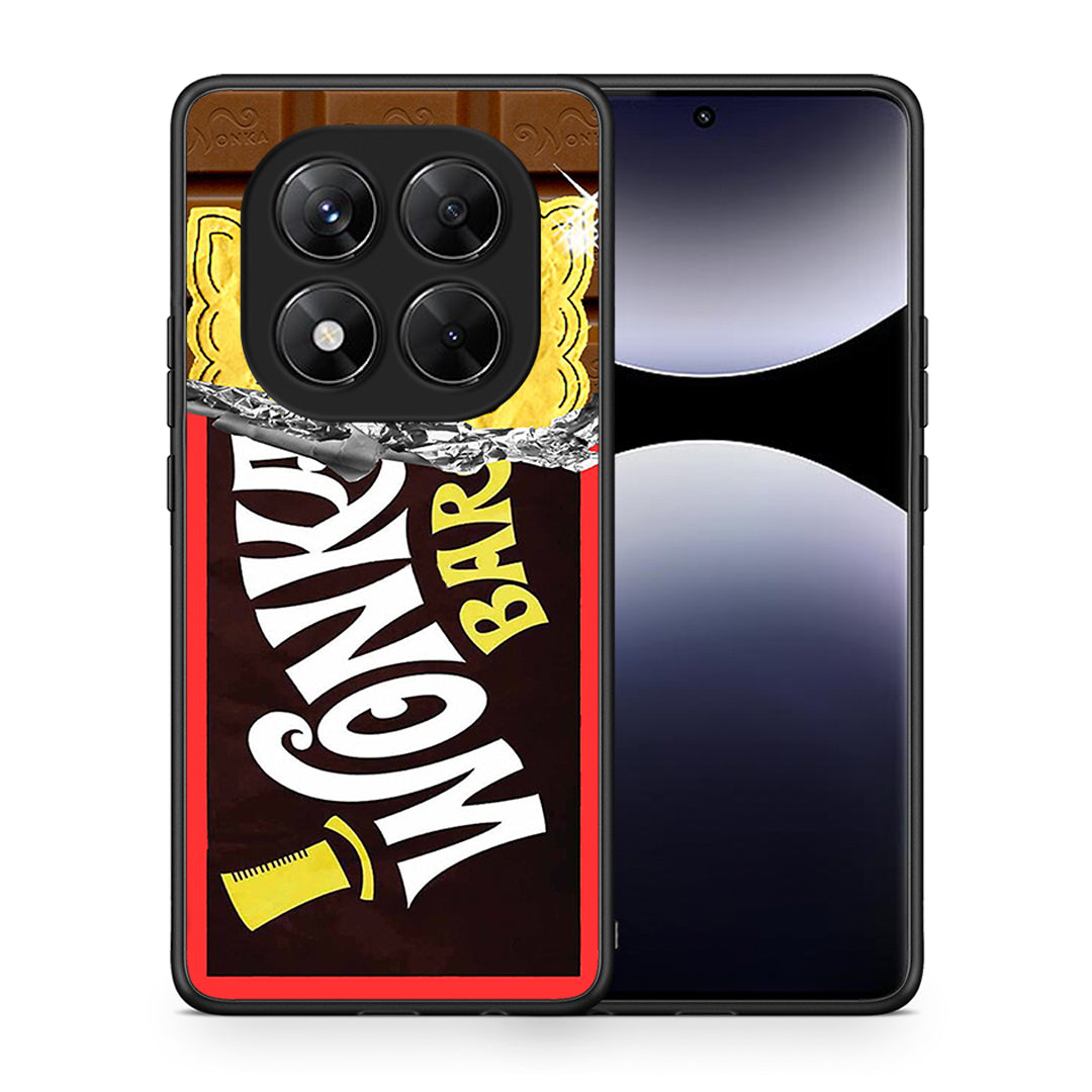 Θήκη Xiaomi Redmi Note 14 Pro 5G / Poco X7 Golden Ticket από τη Smartfits με σχέδιο στο πίσω μέρος και μαύρο περίβλημα | Xiaomi Redmi Note 14 Pro 5G / Poco X7 Golden Ticket case with colorful back and black bezels