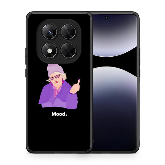 Θήκη Xiaomi Redmi Note 14 Pro 5G / Poco X7 Grandma Mood Black από τη Smartfits με σχέδιο στο πίσω μέρος και μαύρο περίβλημα | Xiaomi Redmi Note 14 Pro 5G / Poco X7 Grandma Mood Black case with colorful back and black bezels