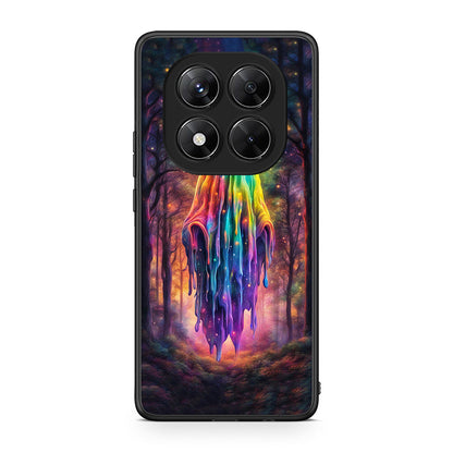 Xiaomi Redmi Note 14 Pro 5G / Poco X7 Halloween Ghost θήκη από τη Smartfits με σχέδιο στο πίσω μέρος και μαύρο περίβλημα | Smartphone case with colorful back and black bezels by Smartfits