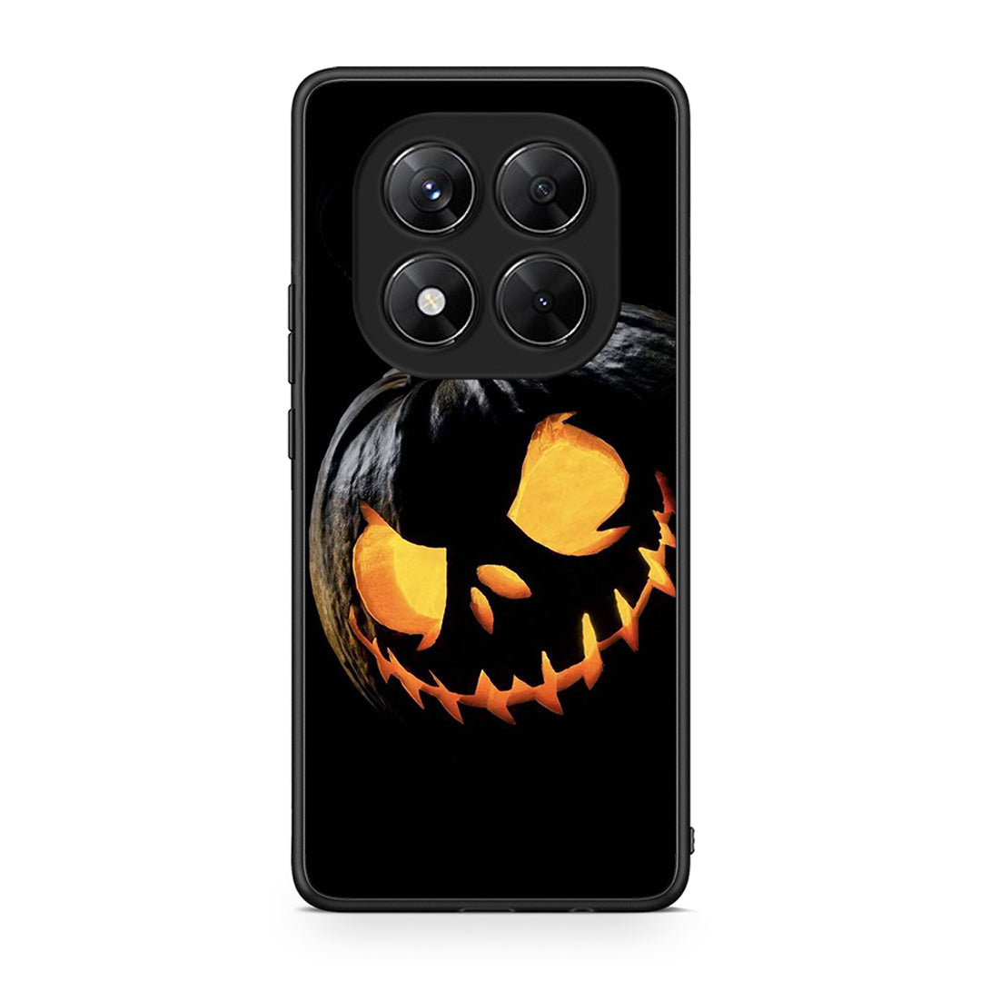 Xiaomi Redmi Note 14 Pro 5G / Poco X7 Halloween Scary Pumpkin Θήκη από τη Smartfits με σχέδιο στο πίσω μέρος και μαύρο περίβλημα | Smartphone case with colorful back and black bezels by Smartfits
