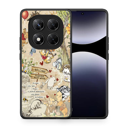 Θήκη Xiaomi Redmi Note 14 Pro 5G / Poco X7 Happy Friends από τη Smartfits με σχέδιο στο πίσω μέρος και μαύρο περίβλημα | Xiaomi Redmi Note 14 Pro 5G / Poco X7 Happy Friends case with colorful back and black bezels