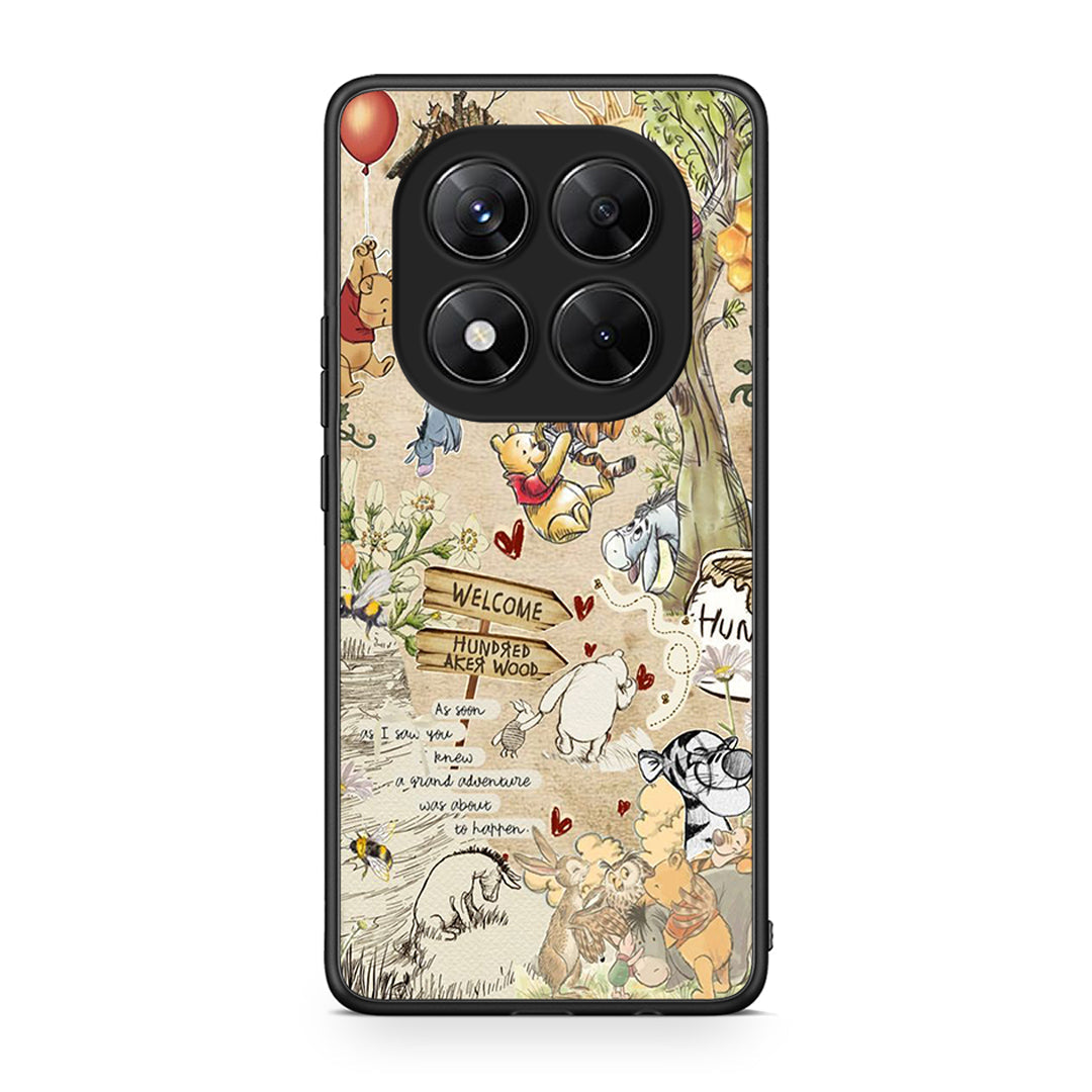 Xiaomi Redmi Note 14 Pro 5G / Poco X7 Happy Friends θήκη από τη Smartfits με σχέδιο στο πίσω μέρος και μαύρο περίβλημα | Smartphone case with colorful back and black bezels by Smartfits