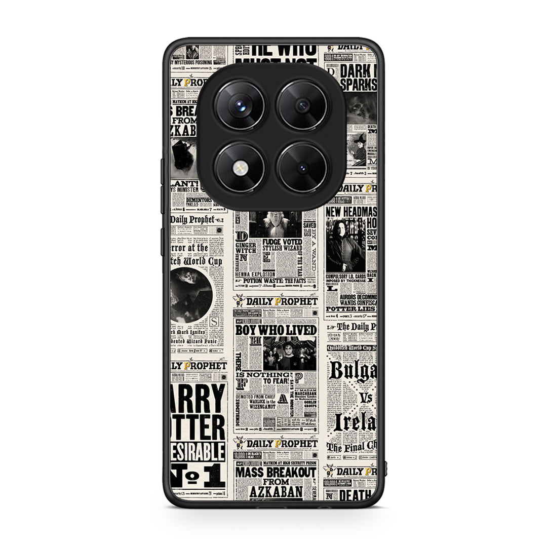 Xiaomi Redmi Note 14 Pro 5G / Poco X7 Harry Paper θήκη από τη Smartfits με σχέδιο στο πίσω μέρος και μαύρο περίβλημα | Smartphone case with colorful back and black bezels by Smartfits