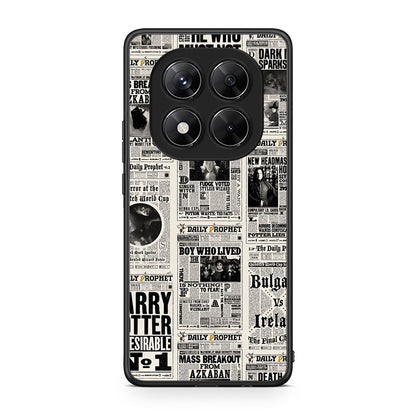 Xiaomi Redmi Note 14 Pro 5G / Poco X7 Harry Paper θήκη από τη Smartfits με σχέδιο στο πίσω μέρος και μαύρο περίβλημα | Smartphone case with colorful back and black bezels by Smartfits