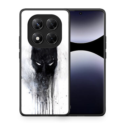 Θήκη Xiaomi Redmi Note 14 Pro 5G / Poco X7 Paint Bat Hero από τη Smartfits με σχέδιο στο πίσω μέρος και μαύρο περίβλημα | Xiaomi Redmi Note 14 Pro 5G / Poco X7 Paint Bat Hero case with colorful back and black bezels