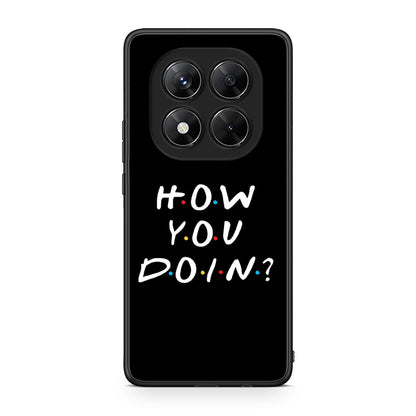 Xiaomi Redmi Note 14 Pro 5G / Poco X7 How You Doin θήκη από τη Smartfits με σχέδιο στο πίσω μέρος και μαύρο περίβλημα | Smartphone case with colorful back and black bezels by Smartfits