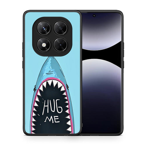 Θήκη Xiaomi Redmi Note 14 Pro 5G / Poco X7 Hug Me από τη Smartfits με σχέδιο στο πίσω μέρος και μαύρο περίβλημα | Xiaomi Redmi Note 14 Pro 5G / Poco X7 Hug Me case with colorful back and black bezels