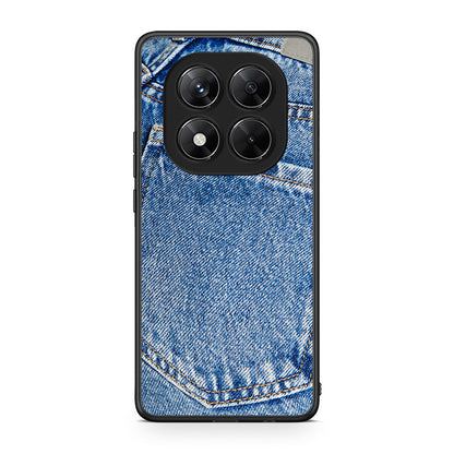 Xiaomi Redmi Note 14 Pro 5G / Poco X7 Jeans Pocket θήκη από τη Smartfits με σχέδιο στο πίσω μέρος και μαύρο περίβλημα | Smartphone case with colorful back and black bezels by Smartfits