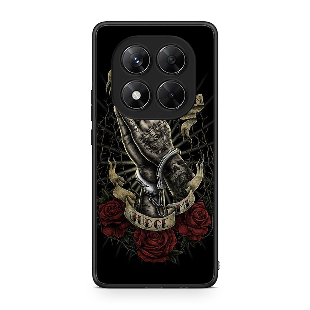 Xiaomi Redmi Note 14 Pro 5G / Poco X7 Judge By God θήκη από τη Smartfits με σχέδιο στο πίσω μέρος και μαύρο περίβλημα | Smartphone case with colorful back and black bezels by Smartfits