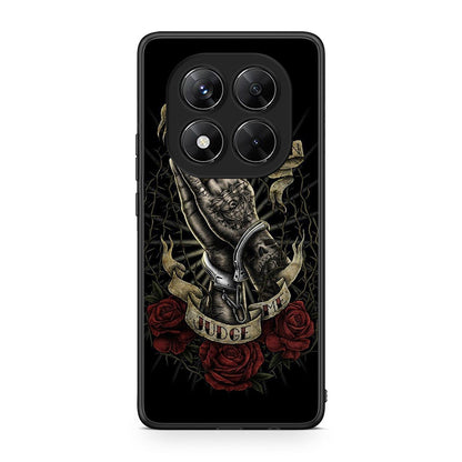 Xiaomi Redmi Note 14 Pro 5G / Poco X7 Judge By God θήκη από τη Smartfits με σχέδιο στο πίσω μέρος και μαύρο περίβλημα | Smartphone case with colorful back and black bezels by Smartfits