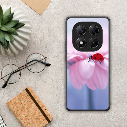 Ladybug Flower - Xiaomi Redmi Note 14 Pro 5G / Poco X7 θήκη