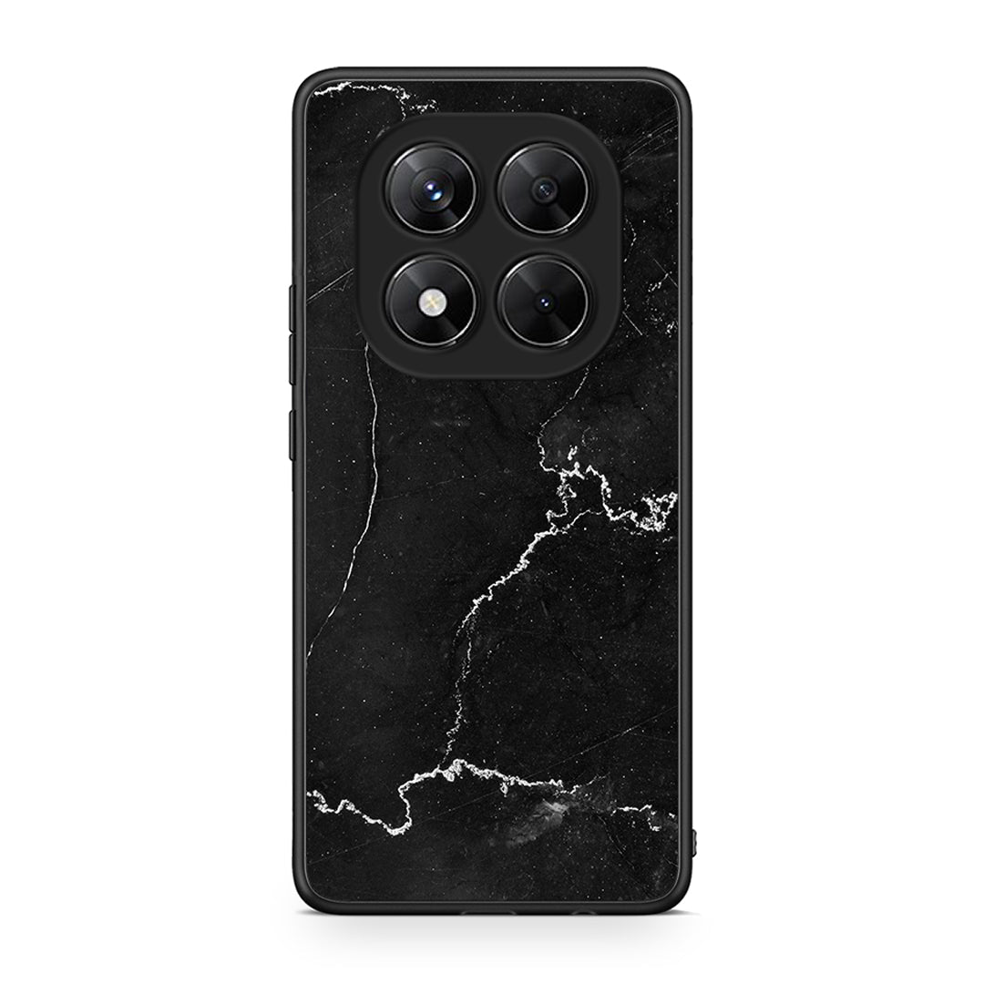 Xiaomi Redmi Note 14 Pro 5G / Poco X7 Marble Black θήκη από τη Smartfits με σχέδιο στο πίσω μέρος και μαύρο περίβλημα | Smartphone case with colorful back and black bezels by Smartfits