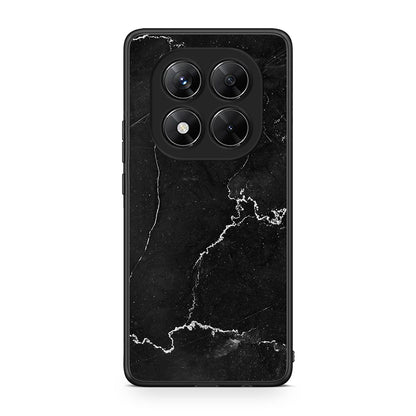 Xiaomi Redmi Note 14 Pro 5G / Poco X7 Marble Black θήκη από τη Smartfits με σχέδιο στο πίσω μέρος και μαύρο περίβλημα | Smartphone case with colorful back and black bezels by Smartfits
