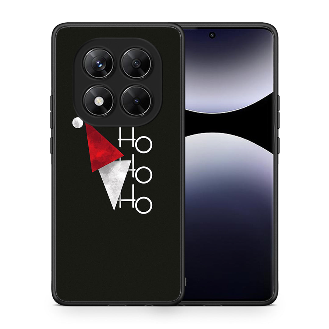 Θήκη Xiaomi Redmi Note 14 Pro 5G / Poco X7 Minimal Christmas από τη Smartfits με σχέδιο στο πίσω μέρος και μαύρο περίβλημα | Xiaomi Redmi Note 14 Pro 5G / Poco X7 Minimal Christmas case with colorful back and black bezels