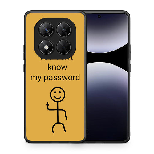 My Password - Xiaomi Redmi Note 14 Pro 5G / Poco X7 θήκη