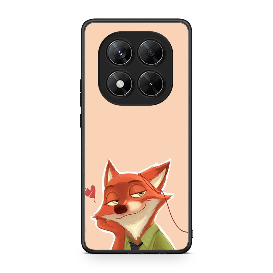 Xiaomi Redmi Note 14 Pro 5G / Poco X7 Nick Wilde And Judy Hopps Love 1 θήκη από τη Smartfits με σχέδιο στο πίσω μέρος και μαύρο περίβλημα | Smartphone case with colorful back and black bezels by Smartfits