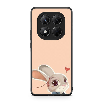 Xiaomi Redmi Note 14 Pro 5G / Poco X7 Nick Wilde And Judy Hopps Love 2 θήκη από τη Smartfits με σχέδιο στο πίσω μέρος και μαύρο περίβλημα | Smartphone case with colorful back and black bezels by Smartfits