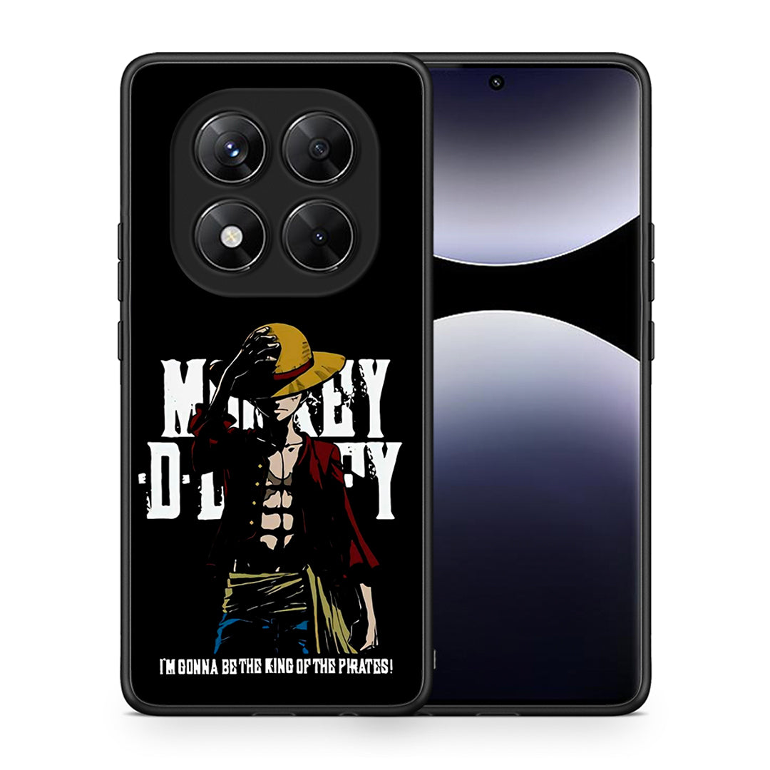 Θήκη Xiaomi Redmi Note 14 Pro 5G / Poco X7 Pirate King από τη Smartfits με σχέδιο στο πίσω μέρος και μαύρο περίβλημα | Xiaomi Redmi Note 14 Pro 5G / Poco X7 Pirate King case with colorful back and black bezels