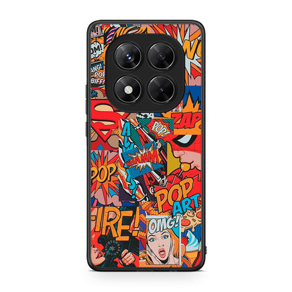 Xiaomi Redmi Note 14 Pro 5G / Poco X7 PopArt OMG θήκη από τη Smartfits με σχέδιο στο πίσω μέρος και μαύρο περίβλημα | Smartphone case with colorful back and black bezels by Smartfits