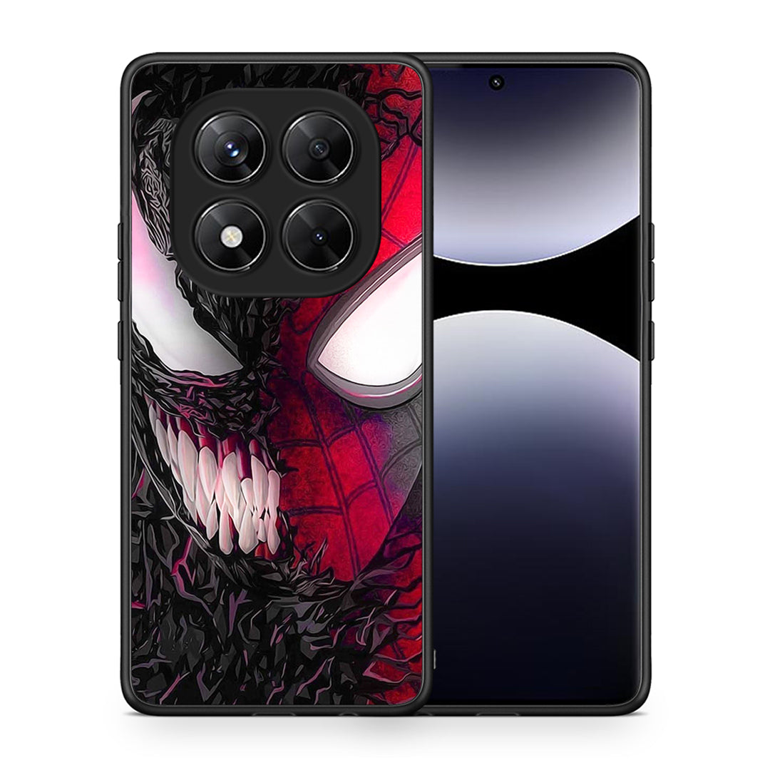 Θήκη Xiaomi Redmi Note 14 Pro 5G / Poco X7 SpiderVenom PopArt από τη Smartfits με σχέδιο στο πίσω μέρος και μαύρο περίβλημα | Xiaomi Redmi Note 14 Pro 5G / Poco X7 SpiderVenom PopArt case with colorful back and black bezels