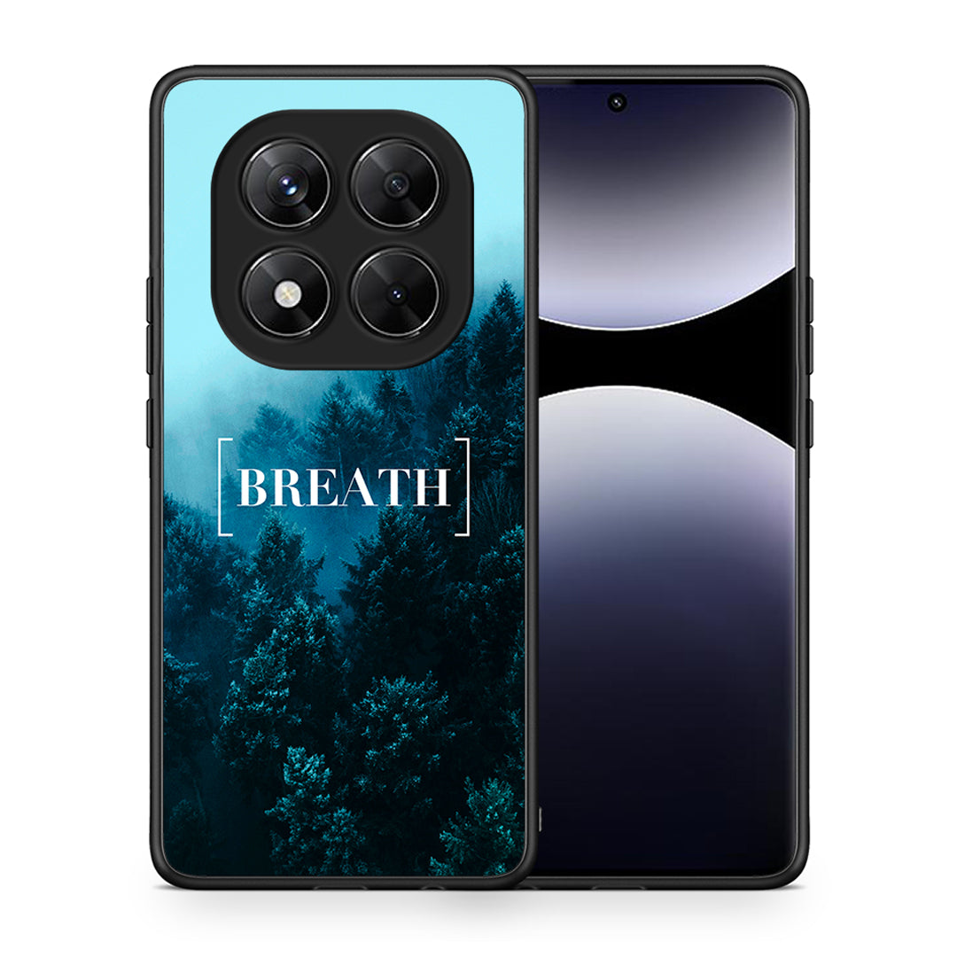 Θήκη Xiaomi Redmi Note 14 Pro 5G / Poco X7 Breath Quote από τη Smartfits με σχέδιο στο πίσω μέρος και μαύρο περίβλημα | Xiaomi Redmi Note 14 Pro 5G / Poco X7 Breath Quote case with colorful back and black bezels