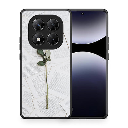 Θήκη Xiaomi Redmi Note 14 Pro 5G / Poco X7 Red Rose από τη Smartfits με σχέδιο στο πίσω μέρος και μαύρο περίβλημα | Xiaomi Redmi Note 14 Pro 5G / Poco X7 Red Rose case with colorful back and black bezels