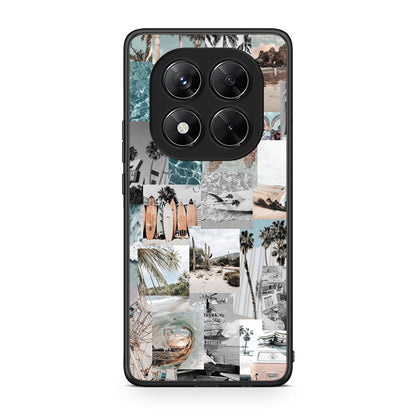 Xiaomi Redmi Note 14 Pro 5G / Poco X7 Retro Beach Life Θήκη από τη Smartfits με σχέδιο στο πίσω μέρος και μαύρο περίβλημα | Smartphone case with colorful back and black bezels by Smartfits