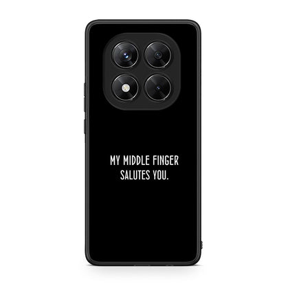 Xiaomi Redmi Note 14 Pro 5G / Poco X7 Salute θήκη από τη Smartfits με σχέδιο στο πίσω μέρος και μαύρο περίβλημα | Smartphone case with colorful back and black bezels by Smartfits