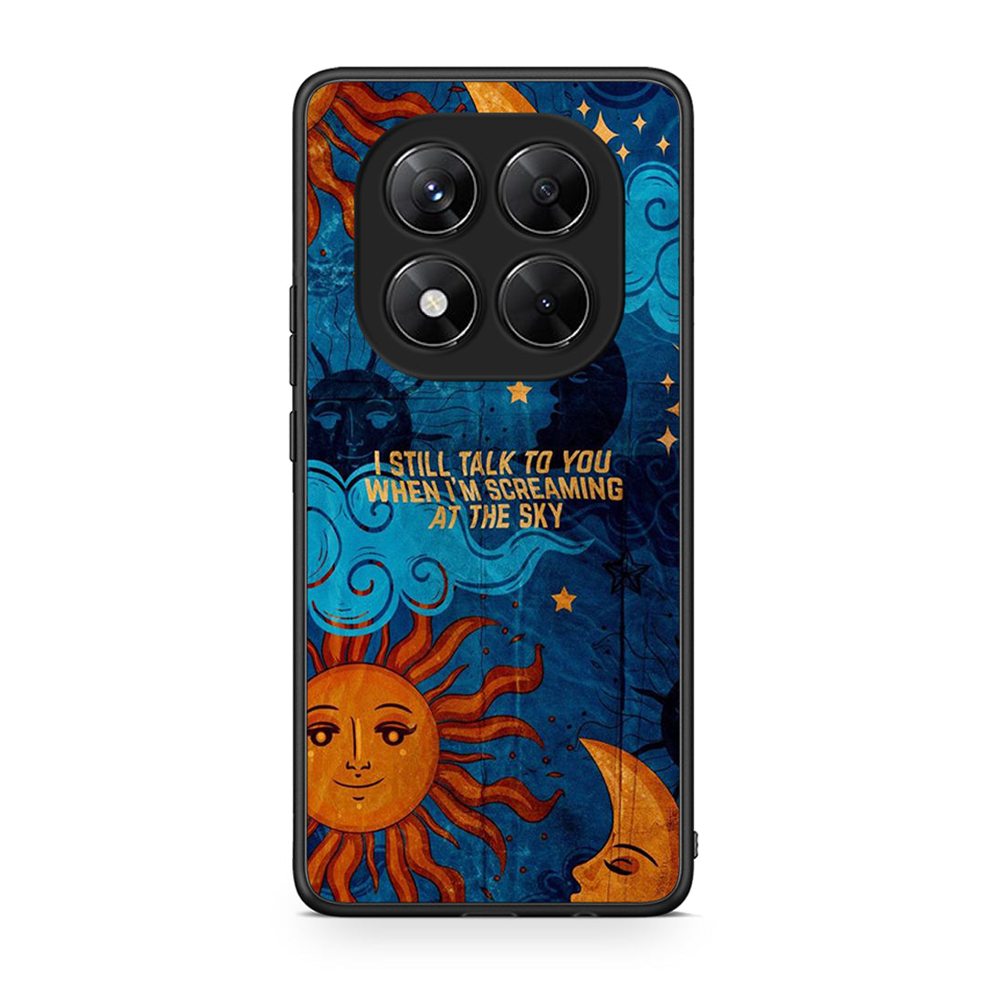 Xiaomi Redmi Note 14 Pro 5G / Poco X7 Screaming Sky θήκη από τη Smartfits με σχέδιο στο πίσω μέρος και μαύρο περίβλημα | Smartphone case with colorful back and black bezels by Smartfits