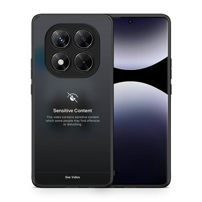 Θήκη Xiaomi Redmi Note 14 Pro 5G / Poco X7 Sensitive Content από τη Smartfits με σχέδιο στο πίσω μέρος και μαύρο περίβλημα | Xiaomi Redmi Note 14 Pro 5G / Poco X7 Sensitive Content case with colorful back and black bezels