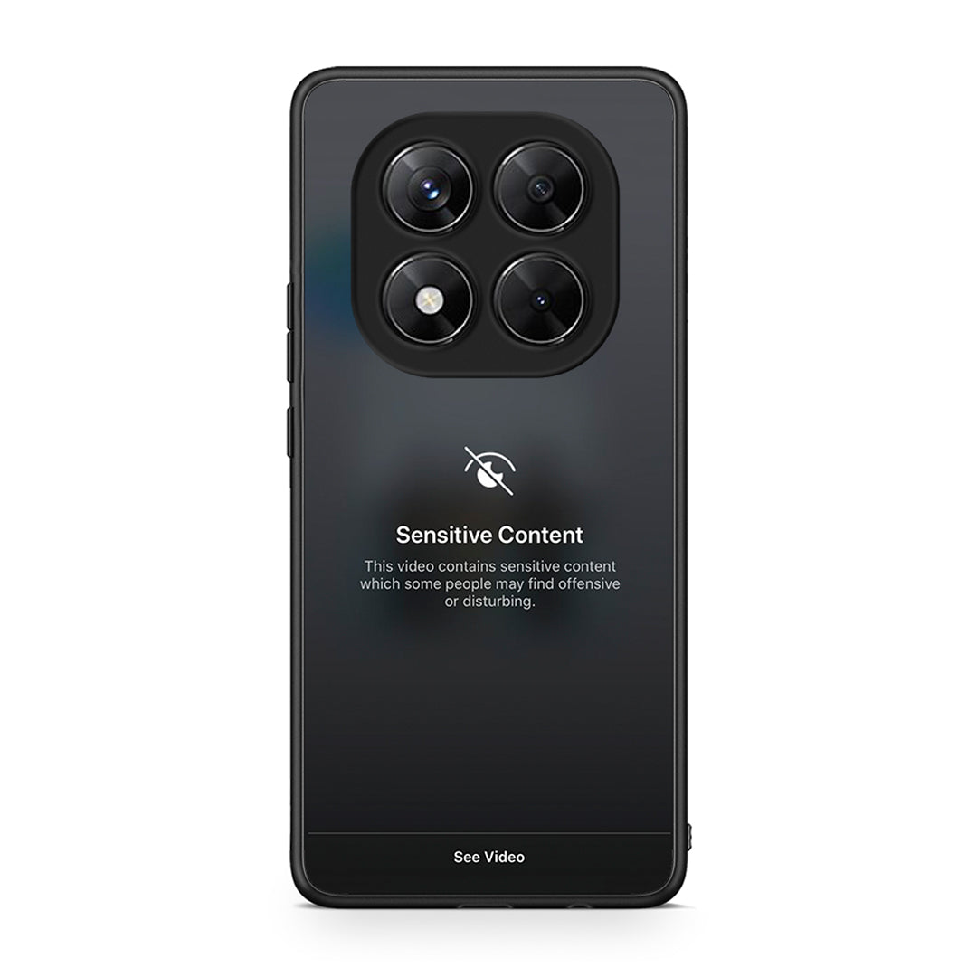 Xiaomi Redmi Note 14 Pro 5G / Poco X7 Sensitive Content θήκη από τη Smartfits με σχέδιο στο πίσω μέρος και μαύρο περίβλημα | Smartphone case with colorful back and black bezels by Smartfits