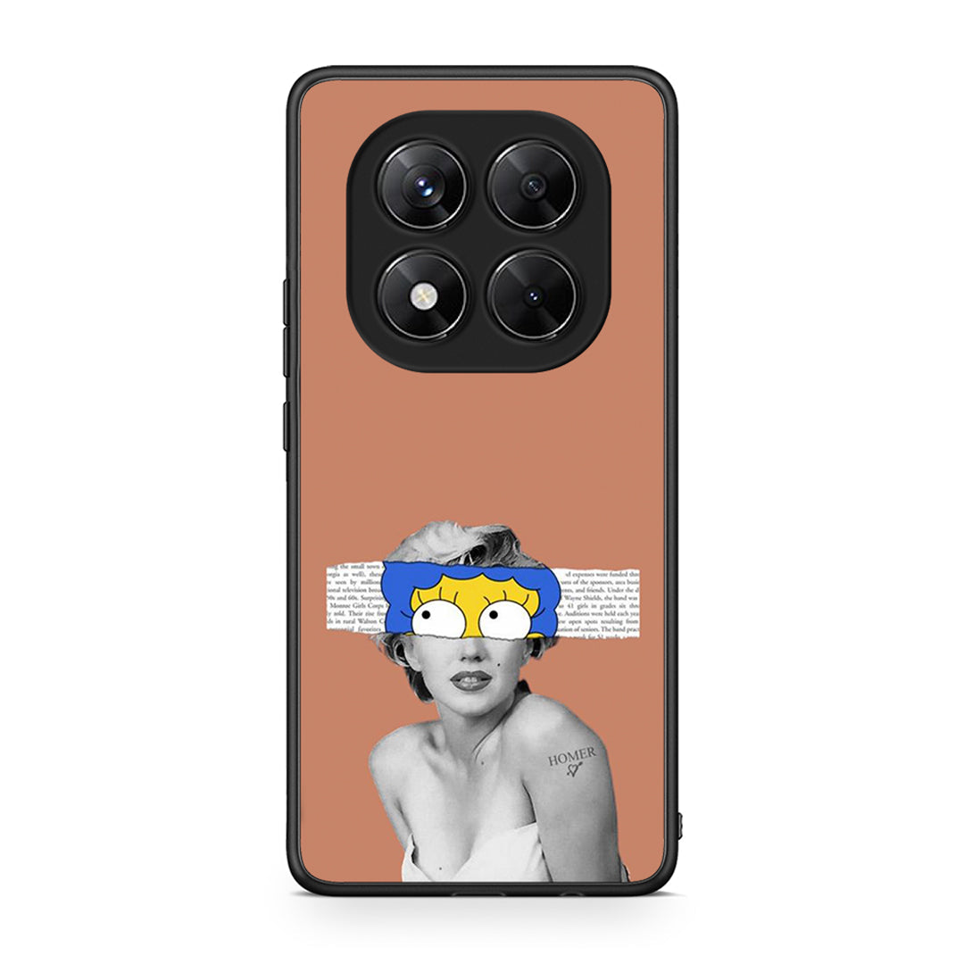 Xiaomi Redmi Note 14 Pro 5G / Poco X7 Sim Merilyn θήκη από τη Smartfits με σχέδιο στο πίσω μέρος και μαύρο περίβλημα | Smartphone case with colorful back and black bezels by Smartfits