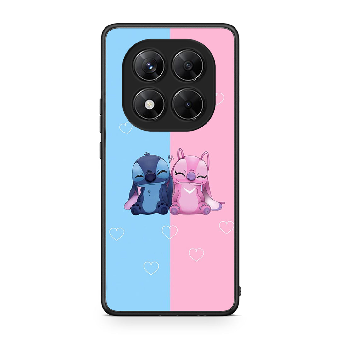 Xiaomi Redmi Note 14 Pro 5G / Poco X7 Stitch And Angel θήκη από τη Smartfits με σχέδιο στο πίσω μέρος και μαύρο περίβλημα | Smartphone case with colorful back and black bezels by Smartfits