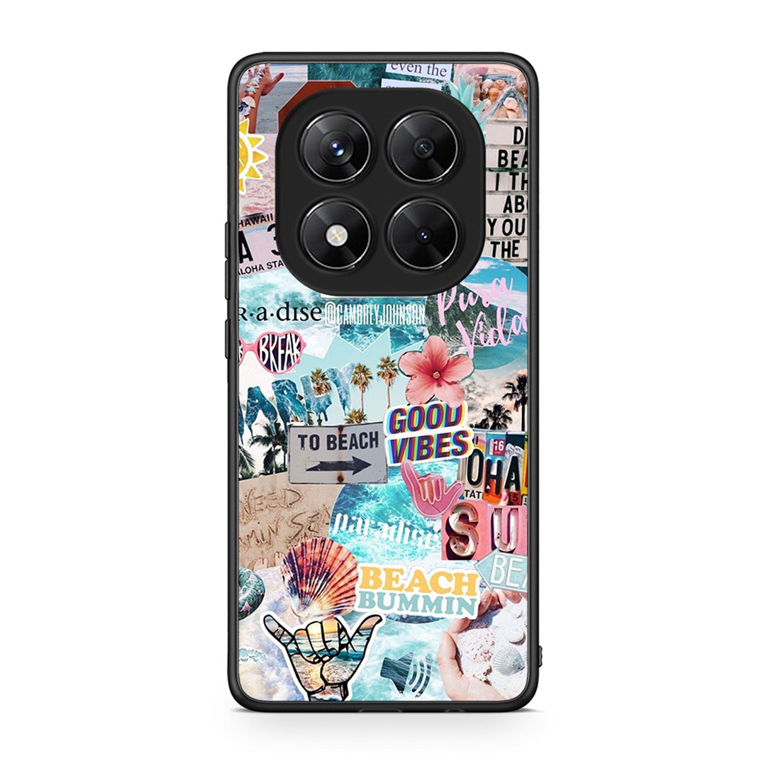 Xiaomi Redmi Note 14 Pro 5G / Poco X7 Summer Vibes Θήκη από τη Smartfits με σχέδιο στο πίσω μέρος και μαύρο περίβλημα | Smartphone case with colorful back and black bezels by Smartfits