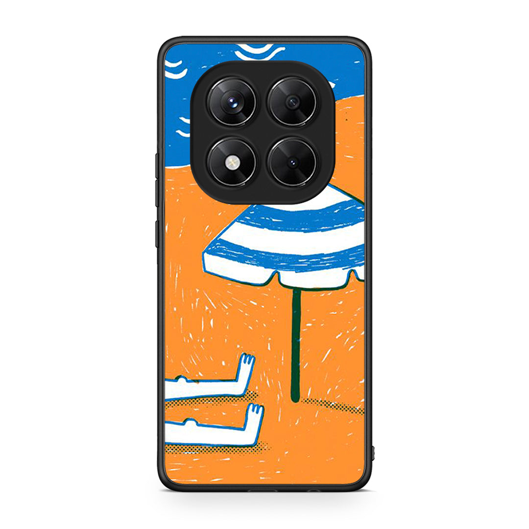 Xiaomi Redmi Note 14 Pro 5G / Poco X7 Summering Θήκη από τη Smartfits με σχέδιο στο πίσω μέρος και μαύρο περίβλημα | Smartphone case with colorful back and black bezels by Smartfits