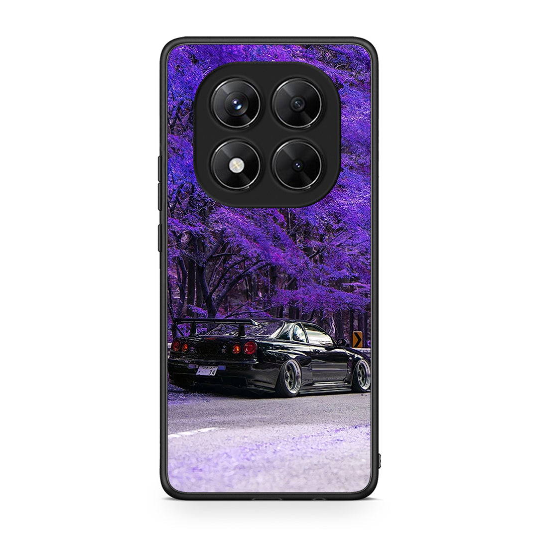 Xiaomi Redmi Note 14 Pro 5G / Poco X7 Super Car Θήκη Αγίου Βαλεντίνου από τη Smartfits με σχέδιο στο πίσω μέρος και μαύρο περίβλημα | Smartphone case with colorful back and black bezels by Smartfits