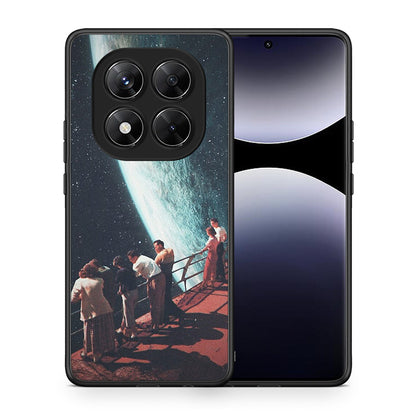 Θήκη Xiaomi Redmi Note 14 Pro 5G / Poco X7 Surreal View από τη Smartfits με σχέδιο στο πίσω μέρος και μαύρο περίβλημα | Xiaomi Redmi Note 14 Pro 5G / Poco X7 Surreal View case with colorful back and black bezels