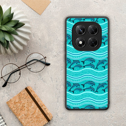Swimming Dolphins - Xiaomi Redmi Note 14 Pro 5G / Poco X7 θήκη