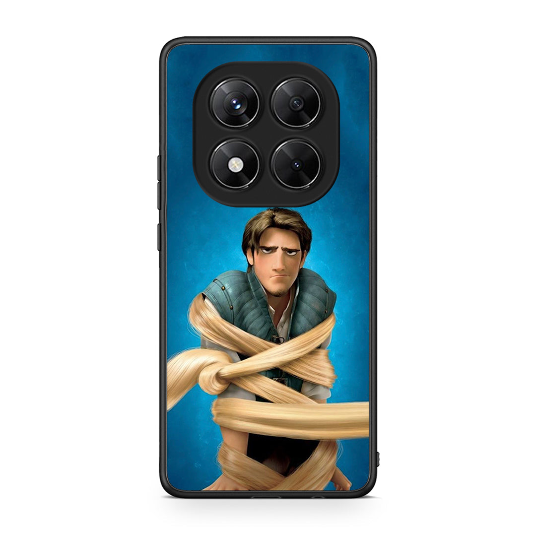Xiaomi Redmi Note 14 Pro 5G / Poco X7 Tangled 1 Θήκη Αγίου Βαλεντίνου από τη Smartfits με σχέδιο στο πίσω μέρος και μαύρο περίβλημα | Smartphone case with colorful back and black bezels by Smartfits