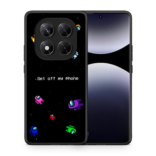 Θήκη Xiaomi Redmi Note 14 Pro 5G / Poco X7 AFK Text από τη Smartfits με σχέδιο στο πίσω μέρος και μαύρο περίβλημα | Xiaomi Redmi Note 14 Pro 5G / Poco X7 AFK Text case with colorful back and black bezels